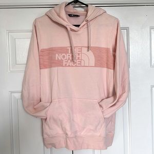 Northface hoodie with kangaroo pockets. Excellent condition.  Blush.